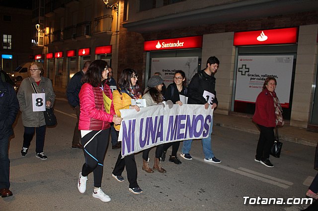 Concentracin y marcha contra la Violencia de Gnero y lectura del manifiesto institucional 2018 - 52