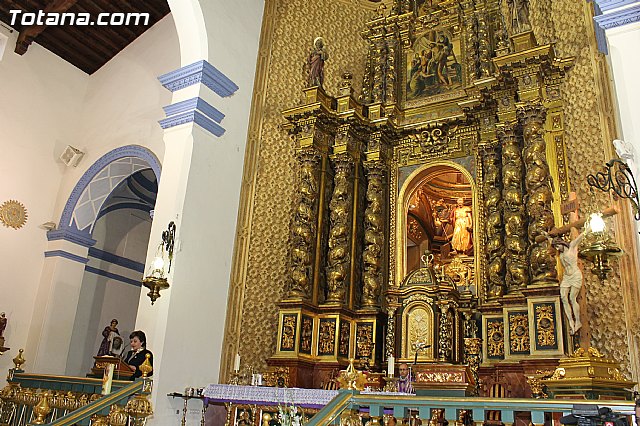 Bendicin del nuevo trono de la Hdad. de la Dolorosa - 13