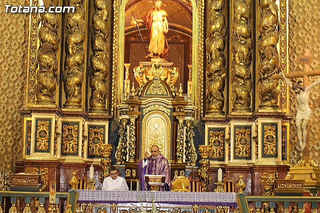 Bendicin del nuevo trono de la Hdad. de la Dolorosa - 25