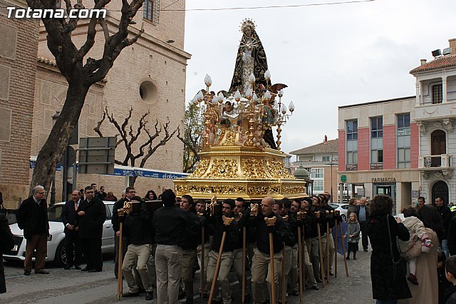 Bendicin del nuevo trono de la Hdad. de la Dolorosa - 136
