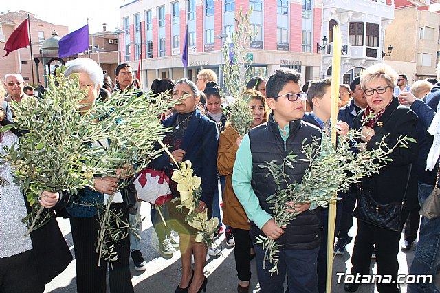 Procesin Domingo de Ramos (Parroquia de Santiago) - Semana Santa 2018 - 19