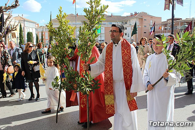 Procesión Domingo de Ramos (Parroquia de Santiago) - Semana Santa 2018 - 96