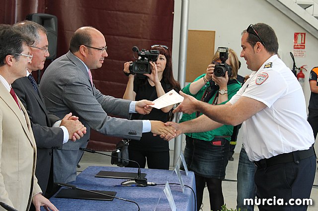 Los ayuntamientos de Lorca, Caravaca, Totana, guilas y Puerto Lumbreras unen sus fuerzas para situaciones futuras de emergencia - 93
