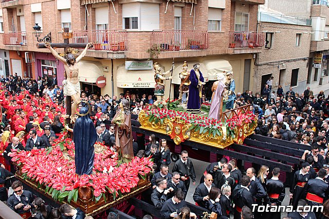 Encuentro Nuestro Padre Jess, Lavatorio de Pilatos y Jess en el Calvario - Semana Santa 2018 - 1