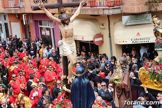 Encuentro Nuestro Padre Jesús, Lavatorio de Pilatos y Jesús en el Calvario - Semana Santa 2018 - 3