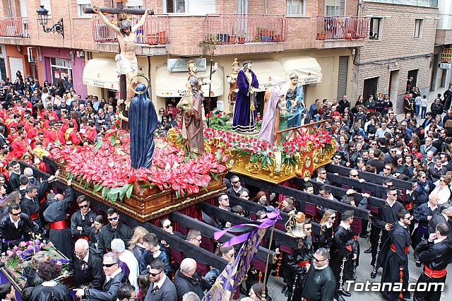 Encuentro Nuestro Padre Jess, Lavatorio de Pilatos y Jess en el Calvario - Semana Santa 2018 - 17