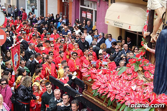 Encuentro Nuestro Padre Jess, Lavatorio de Pilatos y Jess en el Calvario - Semana Santa 2018 - 27