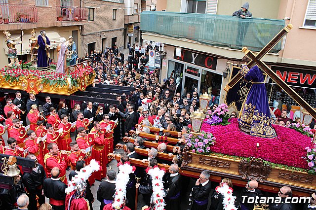Encuentro Nuestro Padre Jess, Lavatorio de Pilatos y Jess en el Calvario - Semana Santa 2018 - 37