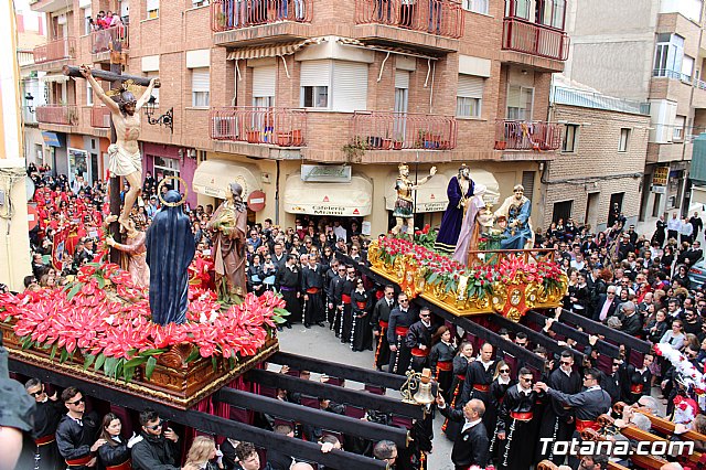 Encuentro Nuestro Padre Jess, Lavatorio de Pilatos y Jess en el Calvario - Semana Santa 2018 - 40