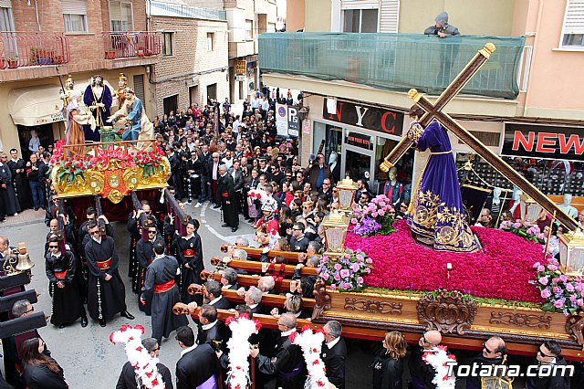 Encuentro Nuestro Padre Jess, Lavatorio de Pilatos y Jess en el Calvario - Semana Santa 2018 - 42