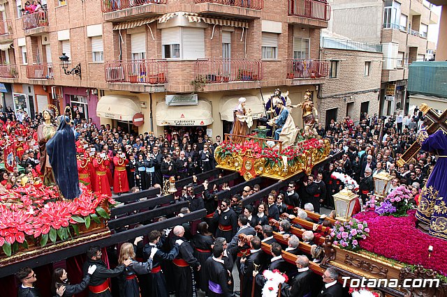 Encuentro Nuestro Padre Jess, Lavatorio de Pilatos y Jess en el Calvario - Semana Santa 2018 - 45