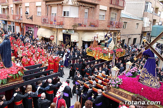 Encuentro Nuestro Padre Jess, Lavatorio de Pilatos y Jess en el Calvario - Semana Santa 2018 - 48