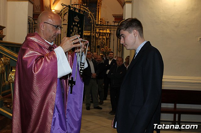 Imposicin de escapularios Cristo de la Agona y Virgen de la Esperanza 2017 - 25
