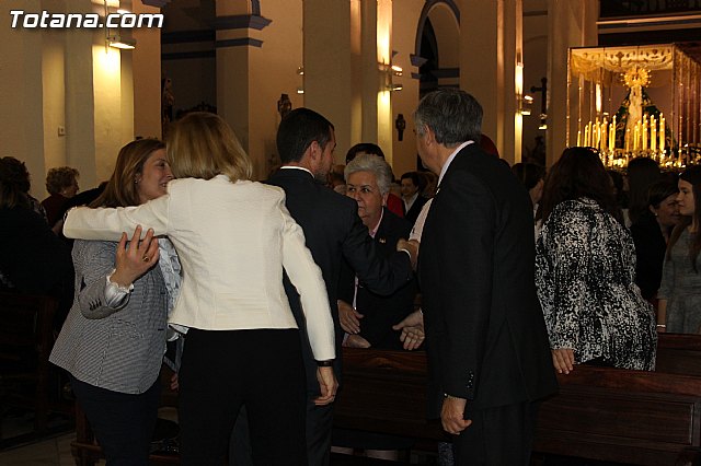 Imposicin de escapularios Cristo de la Agona y Virgen de la Esperanza 2015 - 17