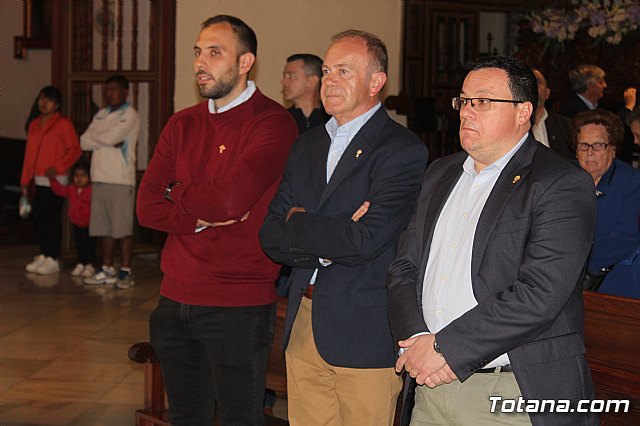 Imposicin de escapularios Cristo de la Agona y Virgen de la Esperanza 2019 - 22