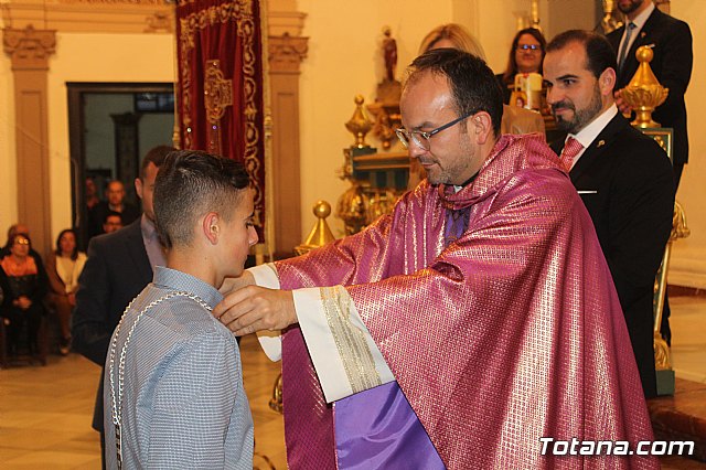 Imposicin de escapularios Cristo de la Agona y Virgen de la Esperanza 2019 - 102