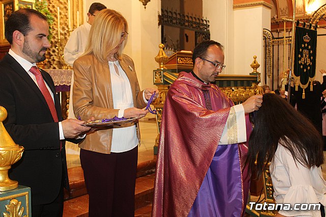 Imposicin de escapularios Cristo de la Agona y Virgen de la Esperanza 2019 - 116