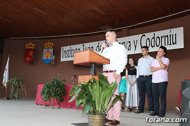 Acto clausura y graduacin 4 ESO IES Juan de la Cierva 2018 - 49
