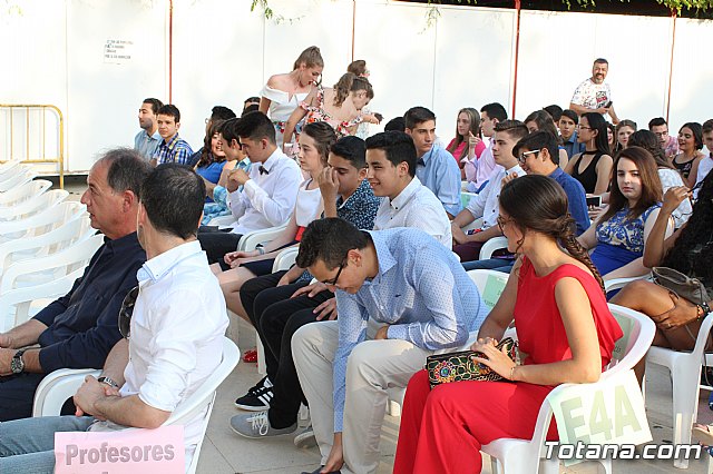 Acto clausura y graduacin 4 ESO IES Juan de la Cierva” 2017 - 17