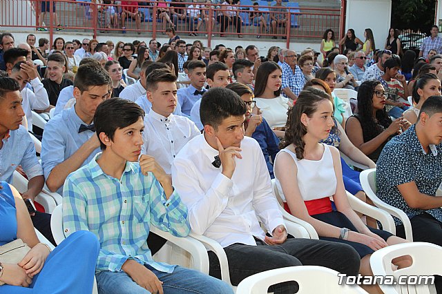 Acto clausura y graduacin 4 ESO IES Juan de la Cierva” 2017 - 21