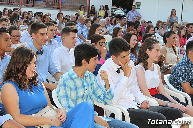 Acto clausura y graduacin 4 ESO IES Juan de la Cierva” 2017 - 23