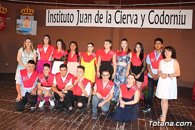 Acto clausura y graduacin 4 ESO IES Juan de la Cierva” 2017 - 200