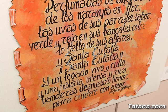 Exposicin Un paseo por las faldas de Sierra Espua. Canciones, pinturas y poemas, de Alfonso Gallego - 14