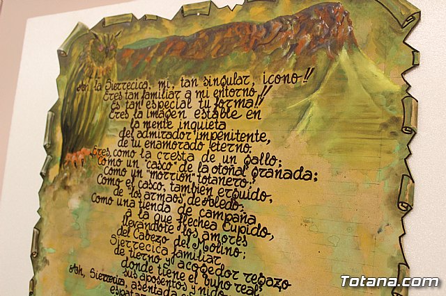 Exposicin Un paseo por las faldas de Sierra Espua. Canciones, pinturas y poemas, de Alfonso Gallego - 21