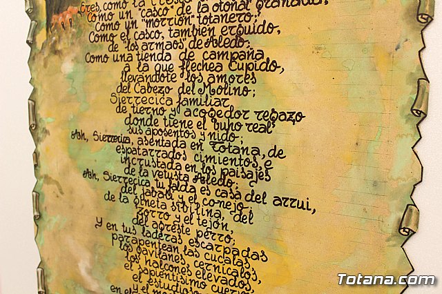 Exposicin Un paseo por las faldas de Sierra Espua. Canciones, pinturas y poemas, de Alfonso Gallego - 22