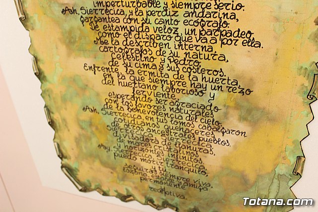 Exposicin Un paseo por las faldas de Sierra Espua. Canciones, pinturas y poemas, de Alfonso Gallego - 24