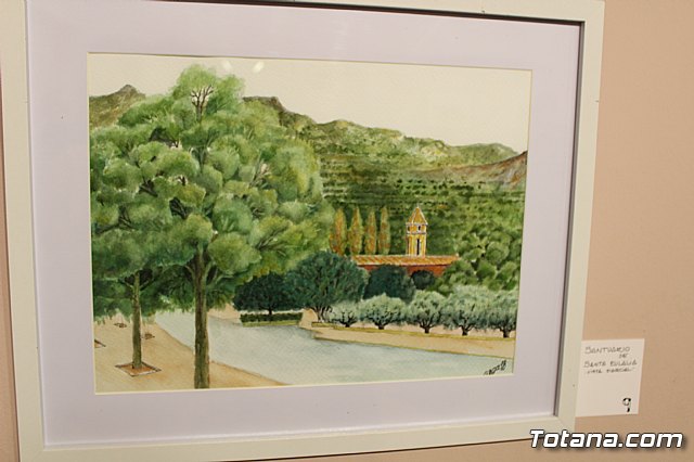 Exposicin Un paseo por las faldas de Sierra Espua. Canciones, pinturas y poemas, de Alfonso Gallego - 41