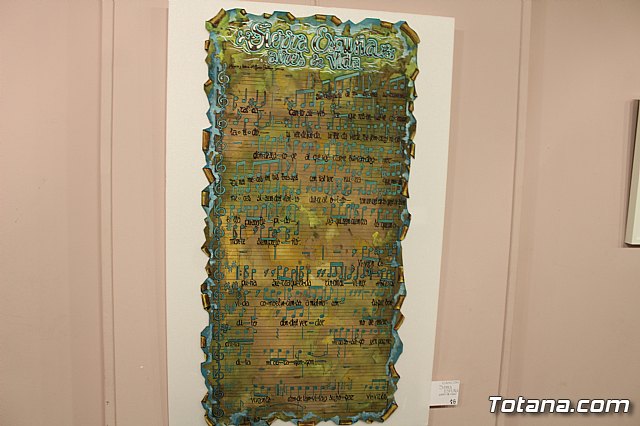 Exposicin Un paseo por las faldas de Sierra Espua. Canciones, pinturas y poemas, de Alfonso Gallego - 48