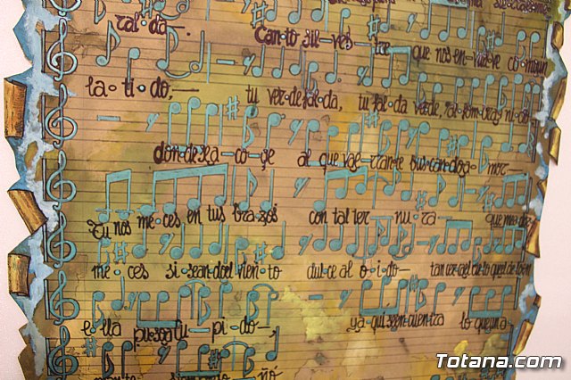 Exposicin Un paseo por las faldas de Sierra Espua. Canciones, pinturas y poemas, de Alfonso Gallego - 50