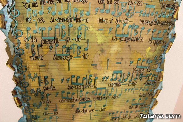 Exposicin Un paseo por las faldas de Sierra Espua. Canciones, pinturas y poemas, de Alfonso Gallego - 51