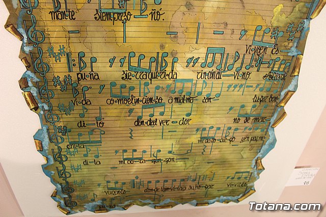 Exposicin Un paseo por las faldas de Sierra Espua. Canciones, pinturas y poemas, de Alfonso Gallego - 52