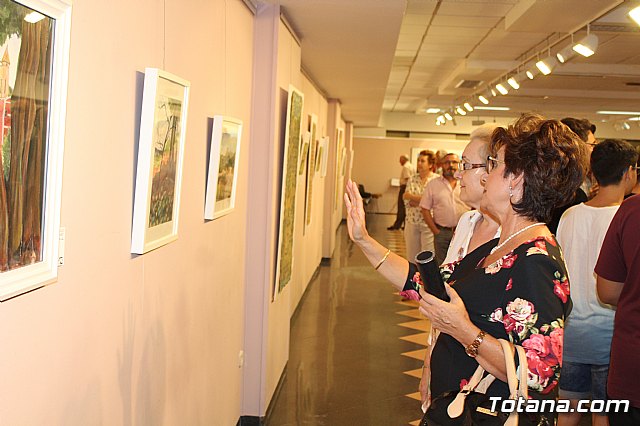Exposicin Un paseo por las faldas de Sierra Espua. Canciones, pinturas y poemas, de Alfonso Gallego - 80