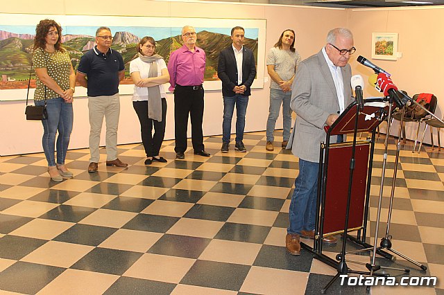 Exposicin Un paseo por las faldas de Sierra Espua. Canciones, pinturas y poemas, de Alfonso Gallego - 175