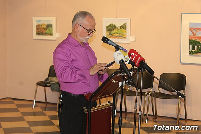 Exposicin Un paseo por las faldas de Sierra Espua. Canciones, pinturas y poemas, de Alfonso Gallego - 183