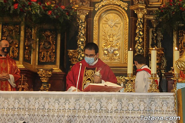 Solemne eucarista con motivo de la festividad de la Patrona de Totana, Santa Eulalia de Mrida 2020 - 22