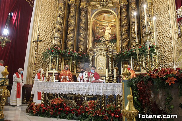 Solemne eucarista con motivo de la festividad de la Patrona de Totana, Santa Eulalia de Mrida 2020 - 24