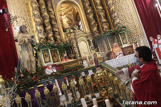 Solemne eucarista con motivo de la festividad de la Patrona de Totana, Santa Eulalia de Mrida 2020 - 26