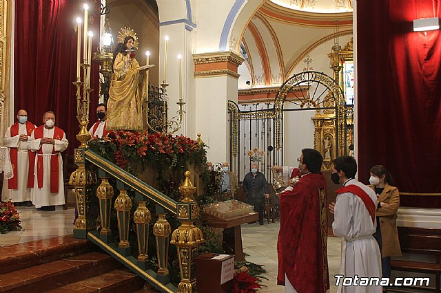 Solemne eucarista con motivo de la festividad de la Patrona de Totana, Santa Eulalia de Mrida 2020 - 28