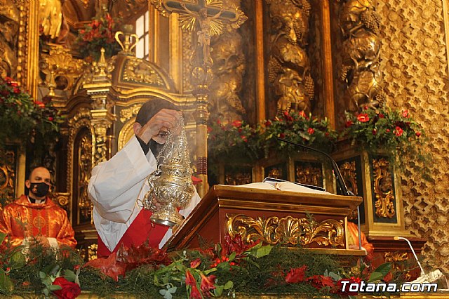 Solemne eucarista con motivo de la festividad de la Patrona de Totana, Santa Eulalia de Mrida 2020 - 77