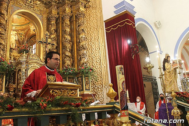Solemne eucarista con motivo de la festividad de la Patrona de Totana, Santa Eulalia de Mrida 2020 - 96