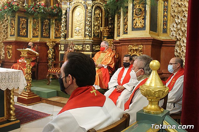Solemne eucarista con motivo de la festividad de la Patrona de Totana, Santa Eulalia de Mrida 2020 - 132