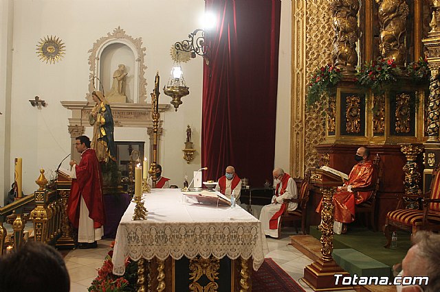 Solemne eucarista con motivo de la festividad de la Patrona de Totana, Santa Eulalia de Mrida 2020 - 133