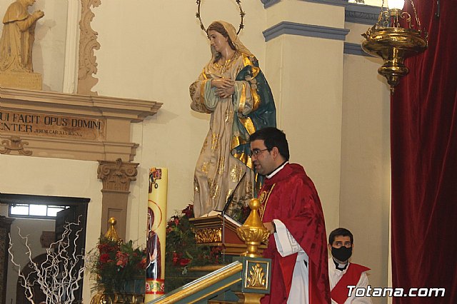 Solemne eucarista con motivo de la festividad de la Patrona de Totana, Santa Eulalia de Mrida 2020 - 135