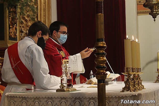 Solemne eucarista con motivo de la festividad de la Patrona de Totana, Santa Eulalia de Mrida 2020 - 149