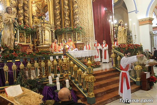 Solemne eucarista con motivo de la festividad de la Patrona de Totana, Santa Eulalia de Mrida 2020 - 155