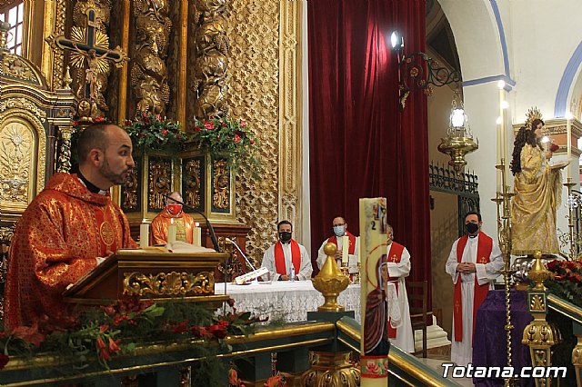 Solemne eucarista con motivo de la festividad de la Patrona de Totana, Santa Eulalia de Mrida 2020 - 161